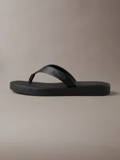Alonso - Leren teenslippers