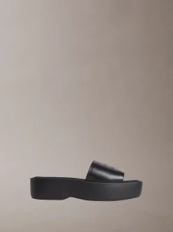 Amelia - Leren plateau sliders