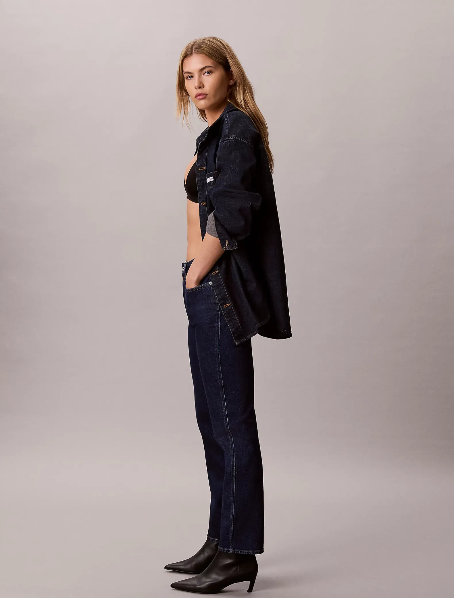 Archive High Rise Slim Jean