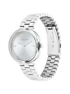 Armbandhorloge met gedraaide bezel
