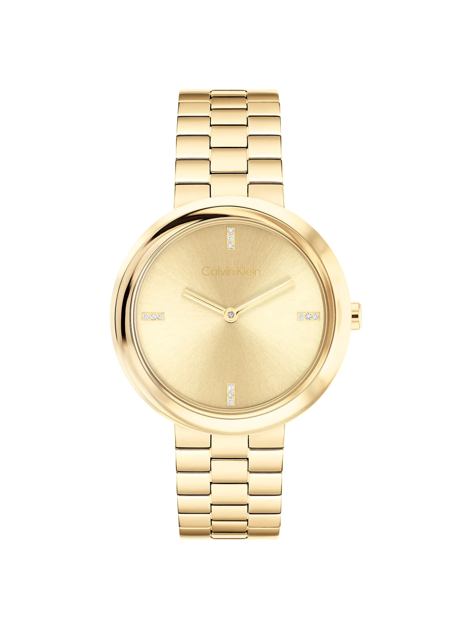 Armbandhorloge met gedraaide bezel