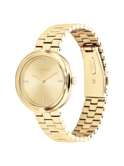 Armbandhorloge met gedraaide bezel