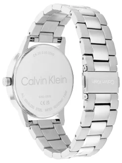 Armbandhorloge met getextureerde wijzerplaat