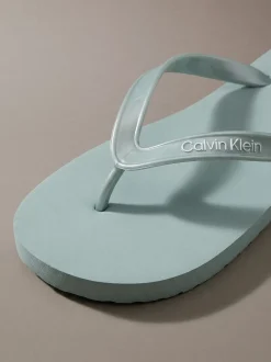 Arwa - Metallic slippers met parelmoer