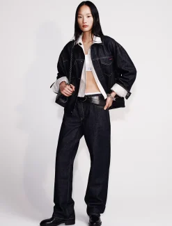 Asymmetrische Straight 90s Jeans