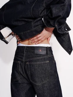 Asymmetrische Straight 90s Jeans