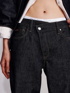 Asymmetrische Straight 90s Jeans