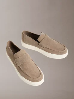 Athena - Suède hybride cupsole mocassins