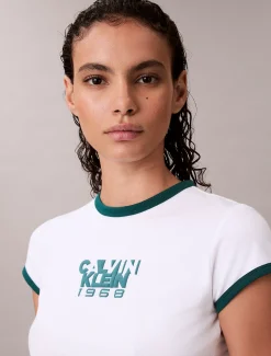 1968 baby-T-shirt met grafisch logo