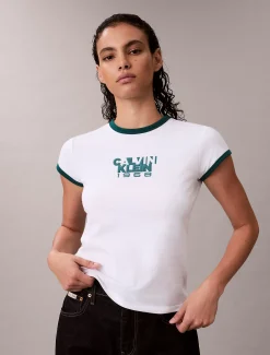 1968 baby-T-shirt met grafisch logo