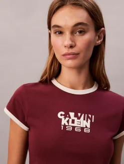1968 baby-T-shirt met grafisch logo