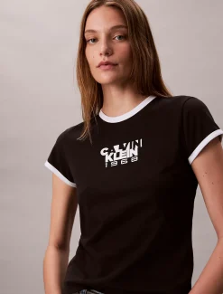 1968 baby-T-shirt met grafisch logo