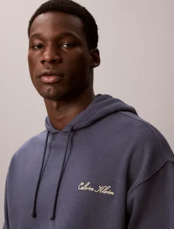 Badstoffen lounge-hoodie - Icon French Terry Script