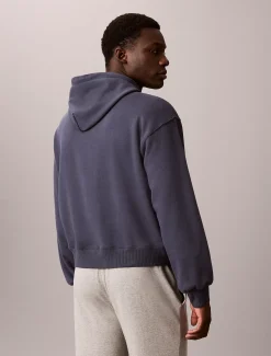 Badstoffen lounge-hoodie - Icon French Terry Script