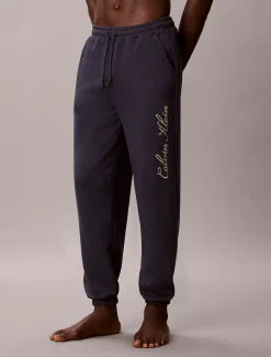 Badstoffen lounge-joggingbroek - Icon French Terry Script