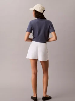 Badstoffen short dolfijn