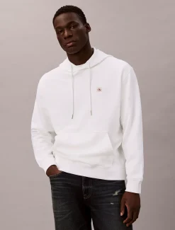Badstof hoodie met monologo