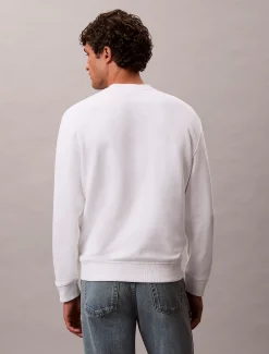 Badstof sweatshirt met monologo