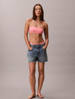 Bandeau bikinitop - CK Monogram