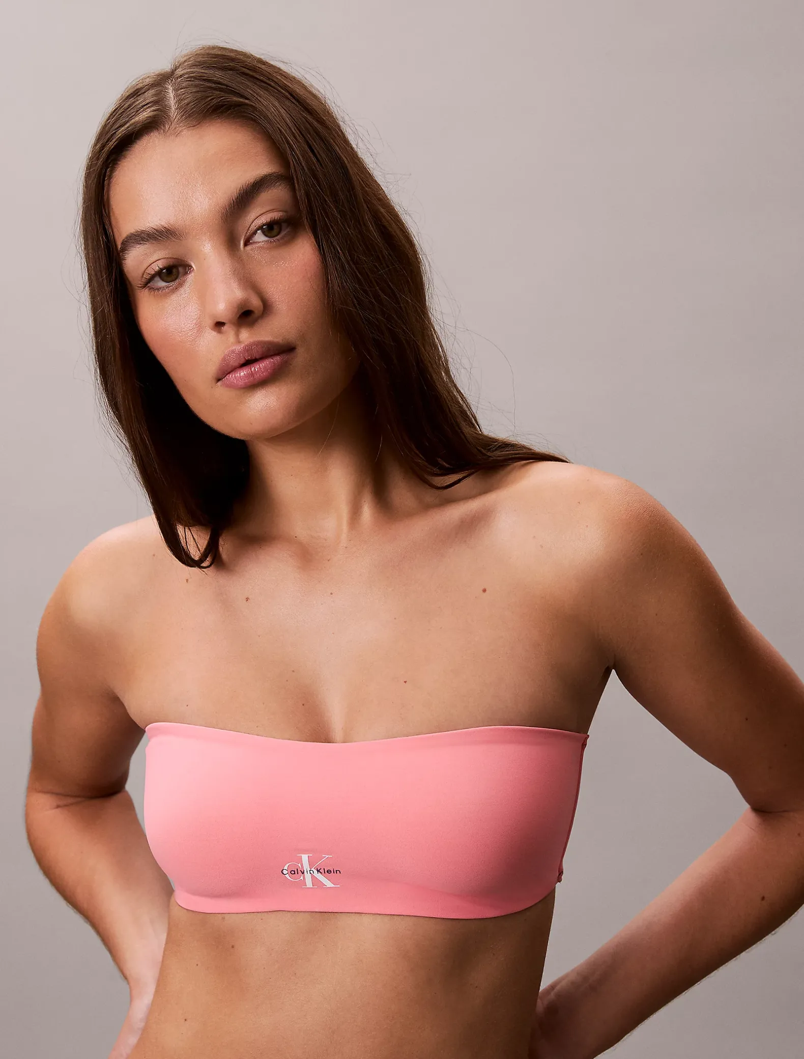 Bandeau bikinitop - CK Monogram