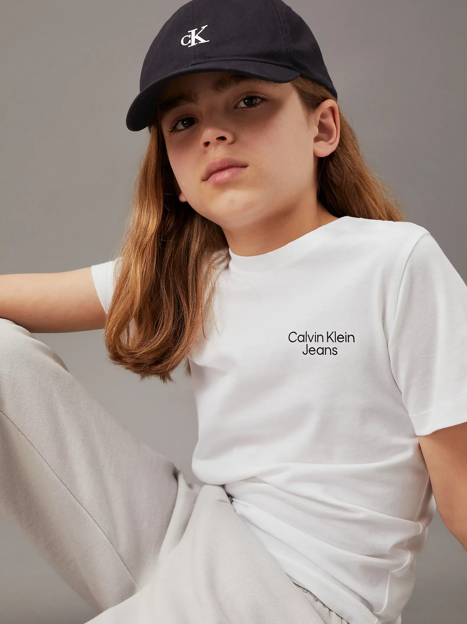 Baseballpet met logo voor kinderen
