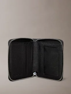 Bifold portemonnee met all-over monogramlogo en rits