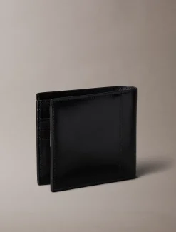 Bifold portemonnee met monologo in reliëf