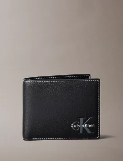 Bifold portemonnee met monologo en muntvakje