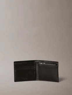 Bifold portemonnee met muntvakje met all-over monogram in reliëf