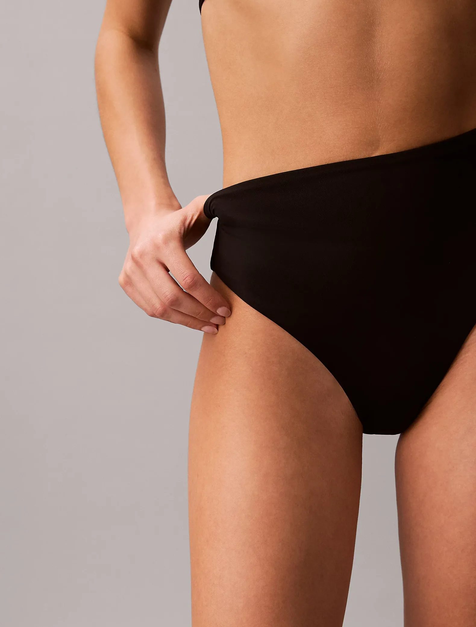 Bikinibroekje met hoge taille - Essentials