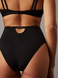 Bikinibroekje met hoge taille - CK Split Elastic