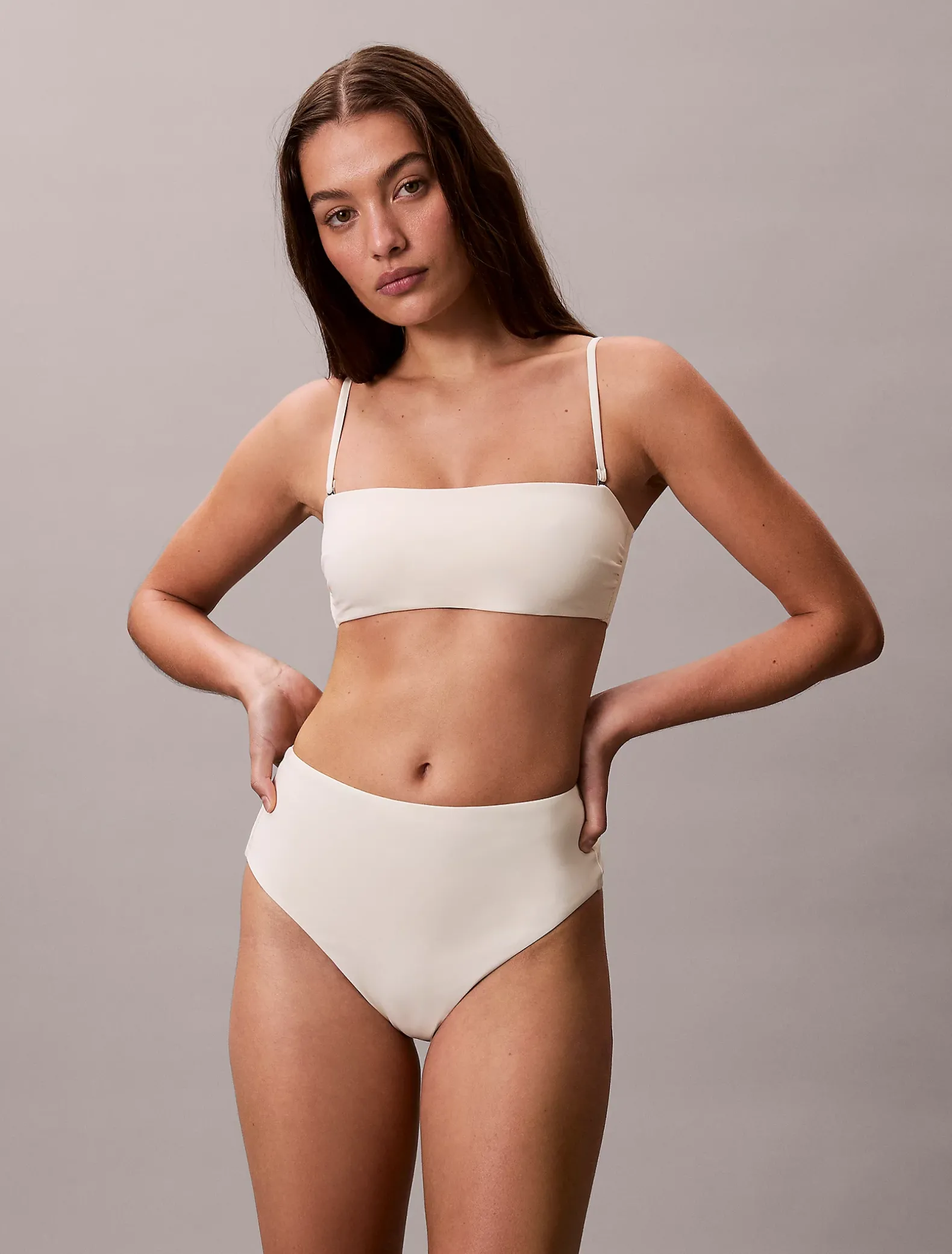 Bikinibroekje met hoge taille - Essentials