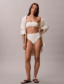 Bikinibroekje met hoge taille - Essentials