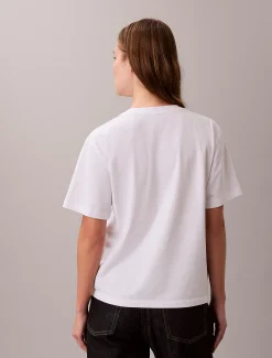 Boxy Kate Moss-T-shirt met grafisch logo