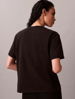 Boxy Kate Moss-T-shirt met grafisch logo