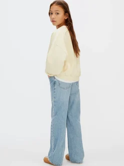 Boxy sweatshirt met logo