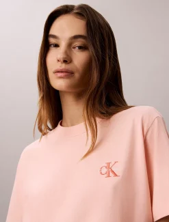 Boxy T-shirt met monologo