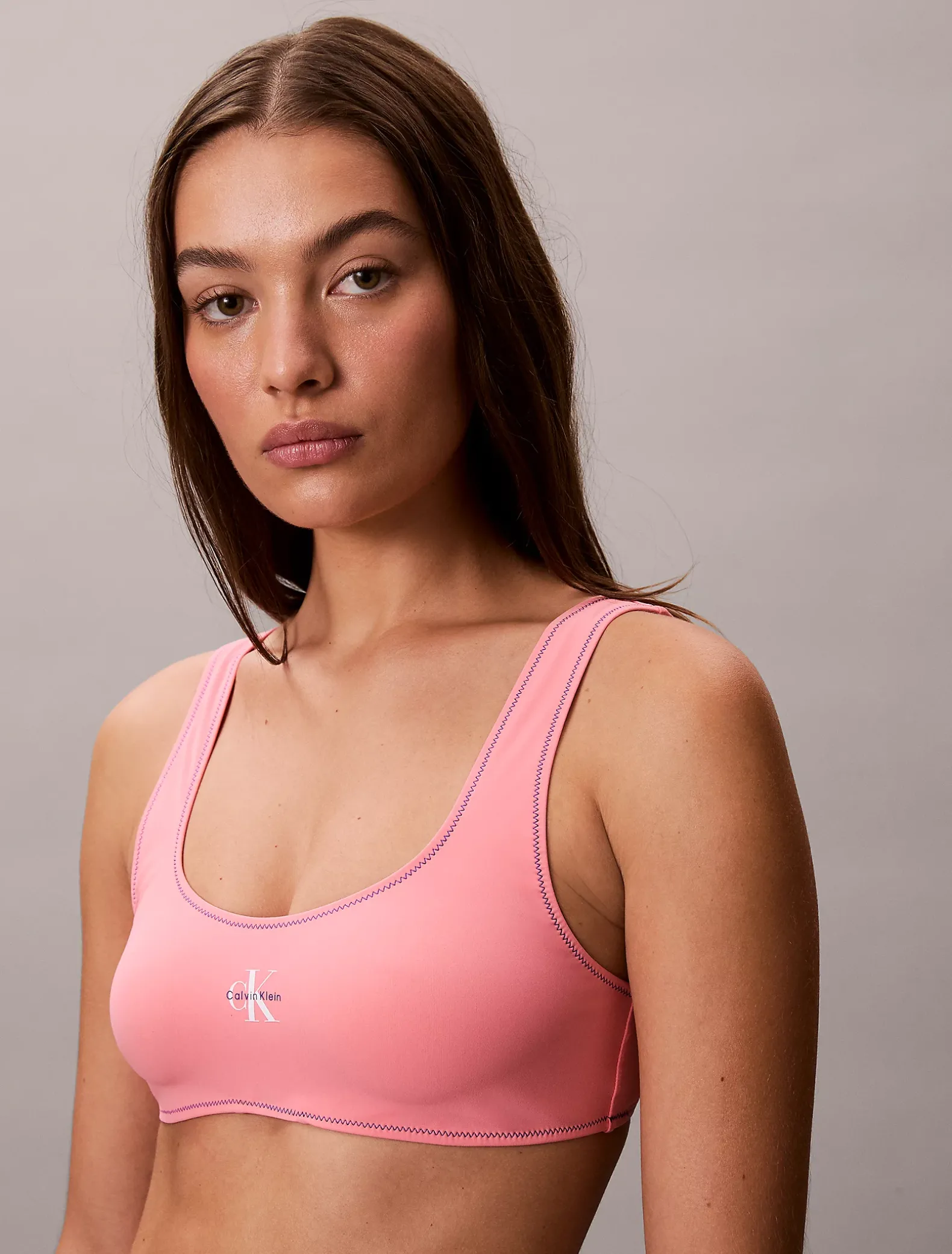 Bralette bikinitop - CK Monogram