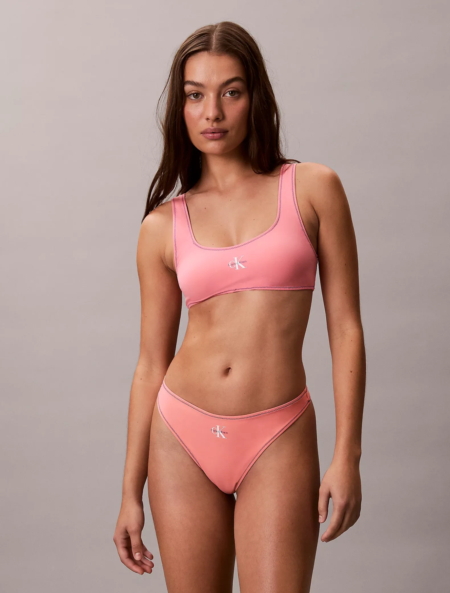 Bralette bikinitop - CK Monogram