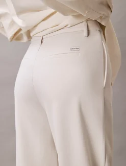 Broek met wijde pijpen van milanojersey