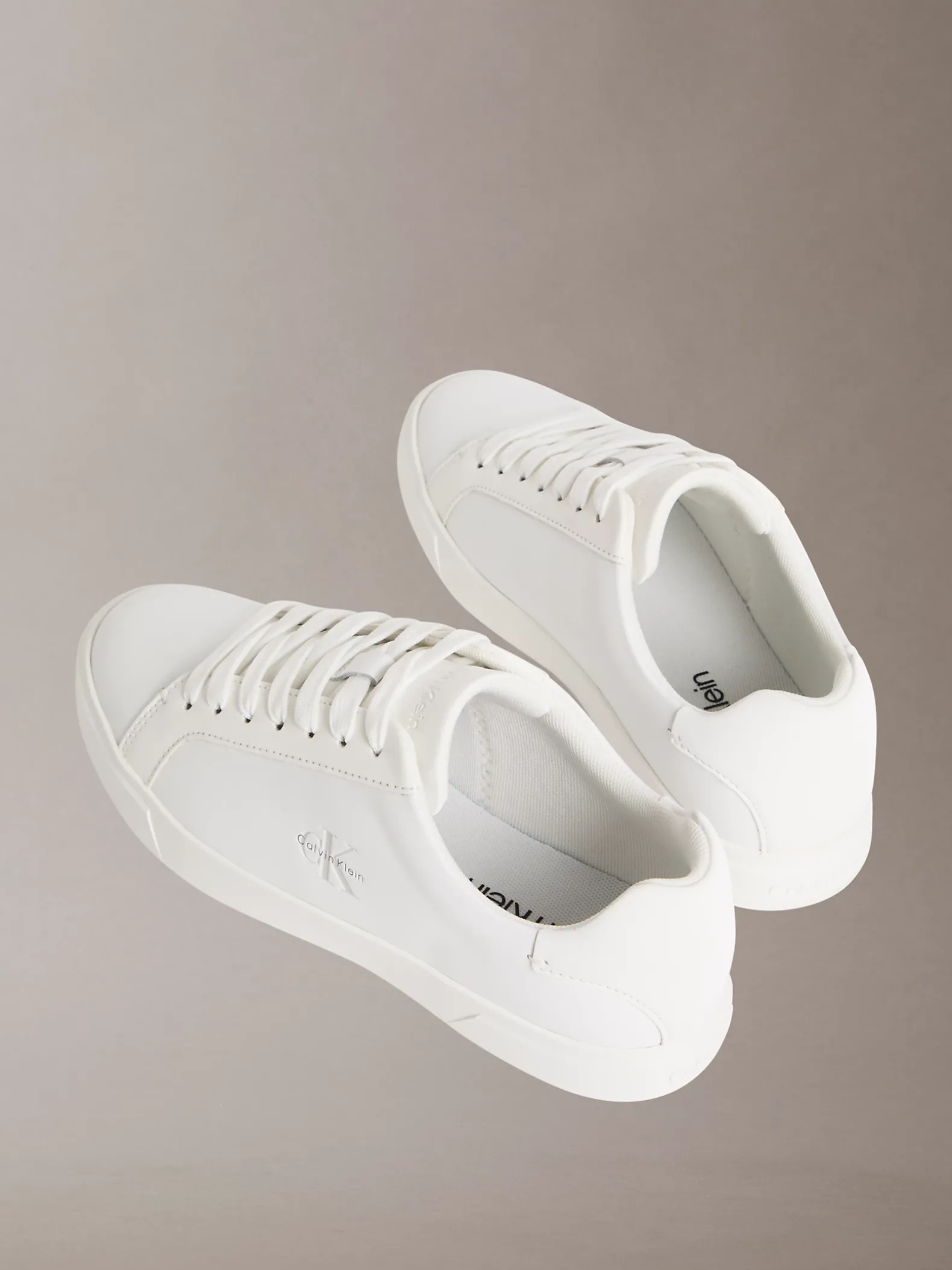 Brooke - Leren sneakers met Signature logo
