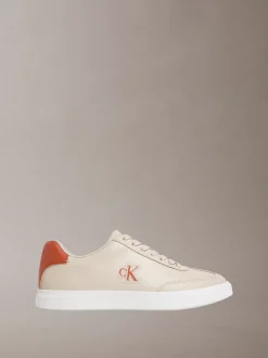 Brooke - Leren sneakers met Signature logo