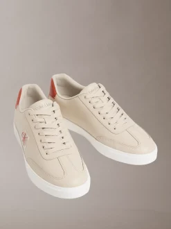 Brooke - Leren sneakers met Signature logo