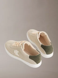 Brooke - Suède sneakers met Signature logo
