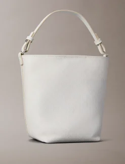 Bucket bag met all-over embleemlogo