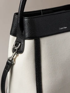Bucket bag van katoen canvas