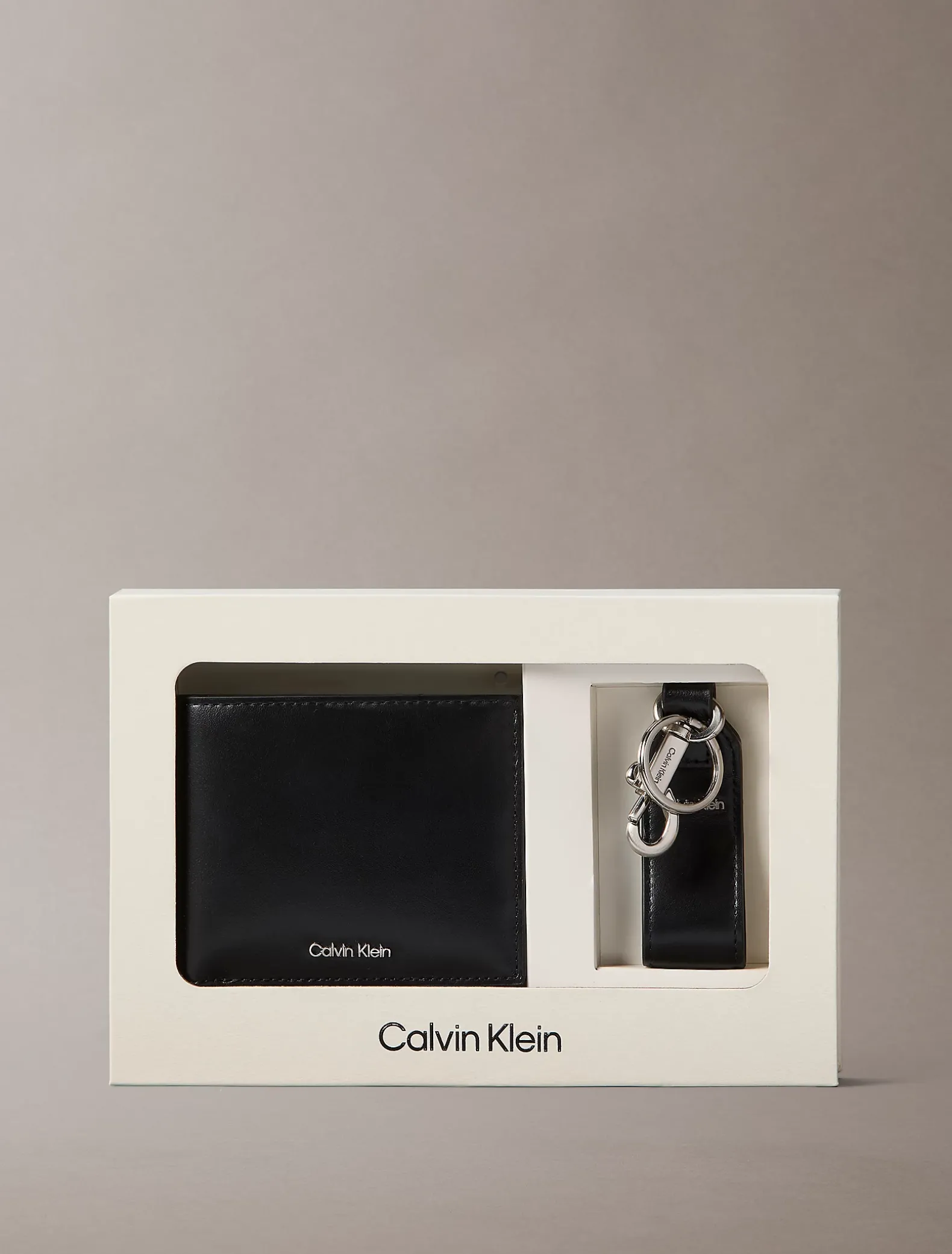 Cadeauset met portemonnee en key fob