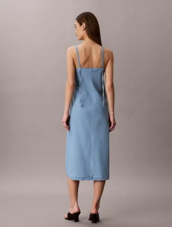 Cami-jurk van zachte denim