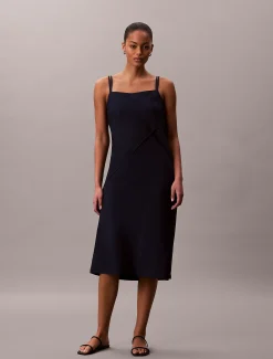 Cami-jurk van zachte denim