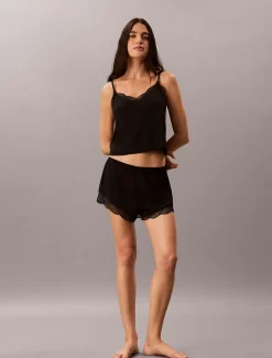 Cami-top met ribkant - Ultra Soft Modal Rib